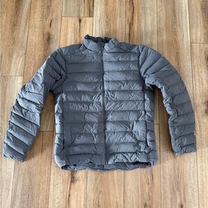 Men's Lululemon Gray Down Jacket Medium